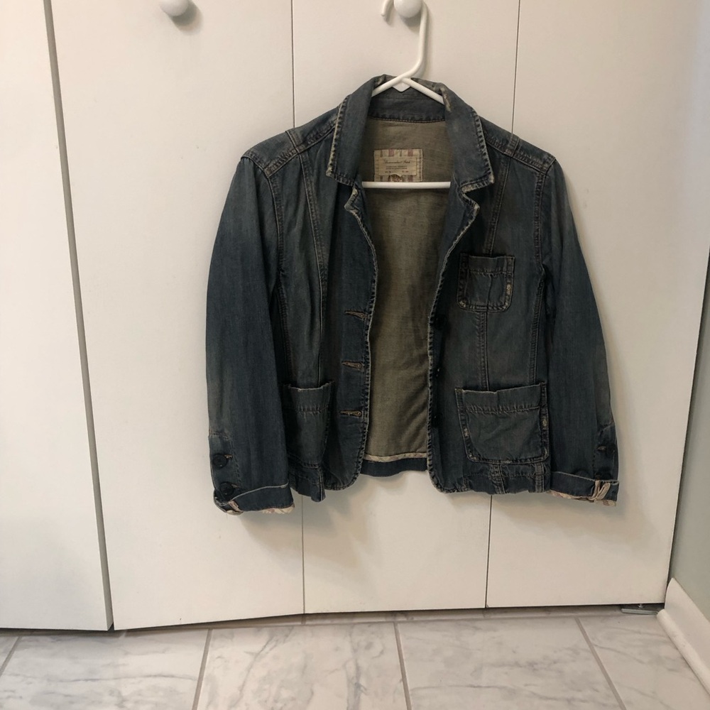 Abercrombie & Fitch Denim Jacket - Blue